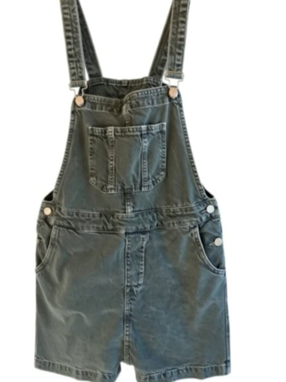 Denim Co. Bib overall skirt Size 6 - Picture 2 of 6